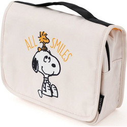 Erik Snoopy MARE0134 Παιδικό Νεσεσέρ Ταξιδίου με Θήκες 24x9x19cm Μπεζ