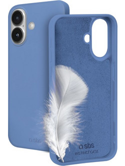SBS INSTICT COVER IPHONE 16 PLUS blue backcover