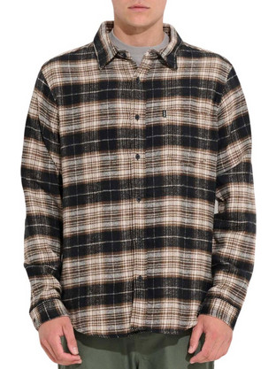 MISFIT MICHIGAN MOMS LS SHIRT TAN