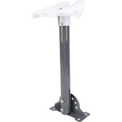 Κιτ Βάσης στήριξης οροφής - Starlink Roof Mounting Kit Gen 3 Rotatable Metal Heavy Duty Pivot Pole Starlink Internet Kit Satellite V3 Compatible Standard Dish White (Κωδ.1-PER0044 )