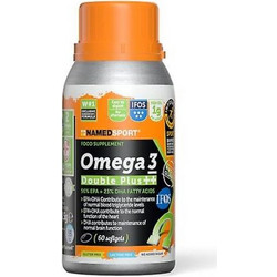 NamedSport Omega 3 Double Plus++ Ιχθυέλαιο 60 Μαλακές Κάψουλες