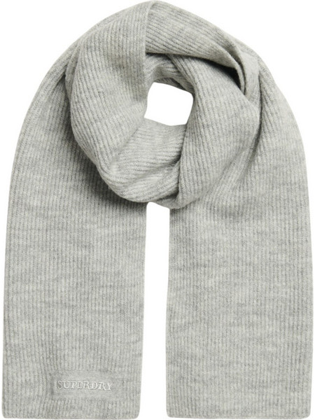 SUPERDRY W D3 SDNA SOFT RIB KNIT SCARF - Y9310080A-2XF GREY