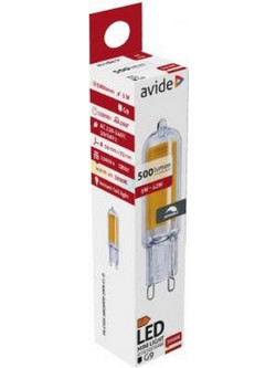 Avide Led 5W G9 Cob Ww 3000K Ντιμαριζόμενο