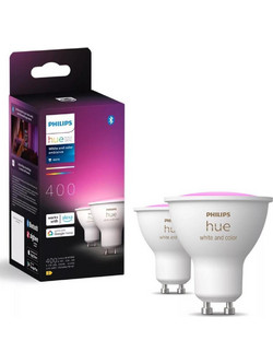 Philips Hue White & Col. Amb. GU10 Einzelpack 350lm
