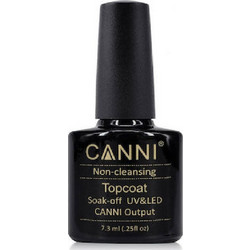 Canni Color System Top Coat Ημιμόνιμο Βερνίκι Νυχιών 7.3ml