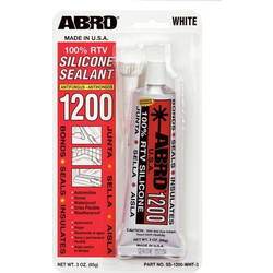 Abro SS-1200-WHT-3 Σιλικόνη Σωληνάριο Λευκή 85 gr