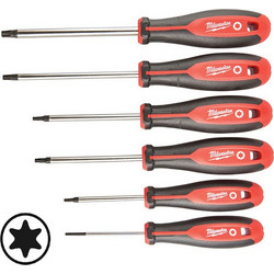 MILWAUKEE 4932471809 Σειρά κατσαβίδια TORX 6τεμ