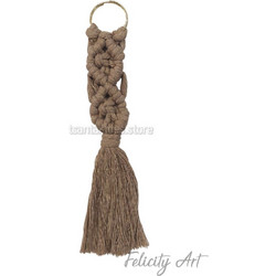 Μπομπονιέρα Βάπτισης Μπρελόκ Macrame