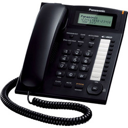 Panasonic KX-TS880 Ενσύρματο Τηλέφωνο με Ανοιχτή Ακρόαση Μαύρο