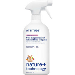 Attitude Καθαριστικό Φρούτων & Λαχανικών 800 ml 17155