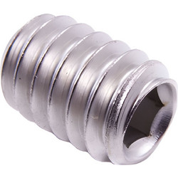 FENDER Neck Tilt Adjust Screw για Κιθάρες Fender American Series (1/4-20x3/8, Hex, Nickel, Each)