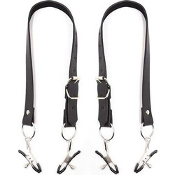 Ohmama Leg Bondage Strap Clit Clamps