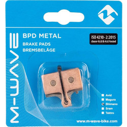 M-WAVE ΤΑΚΑΚΙΑ ΓΙΑ ΜΗΧΑΝΙΚΟ ΔΙΣΚΟΦΡΕΝΟ BPD METAL S1 360762