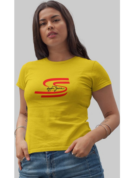 Senna W T-Shirt - GOLD