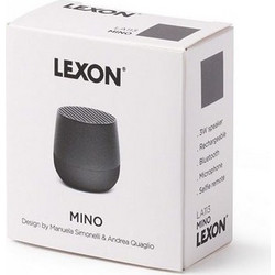Lexon Mino Plus Ηχείο Bluetooth 3W Μαύρο