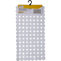Βεντούζα μπάνιου κύκλοι λευκό pvc Ε-2889 38*36εκ
