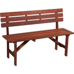 Ξύλινο Παγκάκι ,120 x 46 x 79(h)cm ,Red Shorea Lianos - Lianos