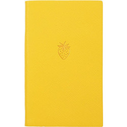 Σημειωματάριο Smythson Pocket Leather Notebook Strawberry Lemon
