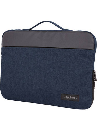COOLPACK ΤΣΑΝΤΑ LAPTOP SATURN 40x28x3cm ΜΠΛΕ ΣΚΟΥΡΟ
