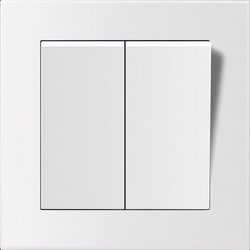 Entac 105 Arnold Recessed wall switch serial switch White