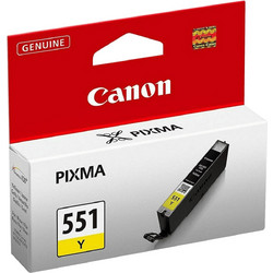 Canon CLI-551 Yellow Μελάνι Εκτυπωτή Inkjet 6511B001