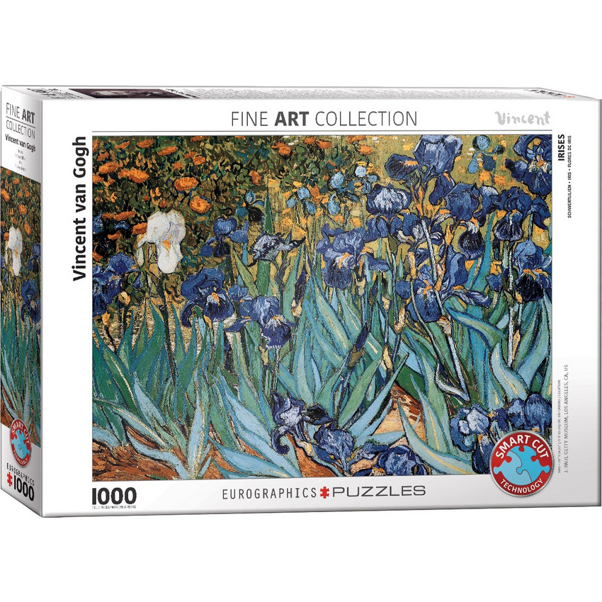 Puzzle Eurographics Irises by Vincent van Gogh 1000pcs | BestPrice.gr