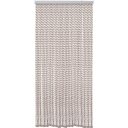 Κουρτίνα βαμβακερό /polyester κρόσι μπεζ καφέ 90x200cm