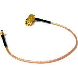 Maxlink MMCX-RSM90 Pigtail RG316 MMCX - RSMA male 25cm