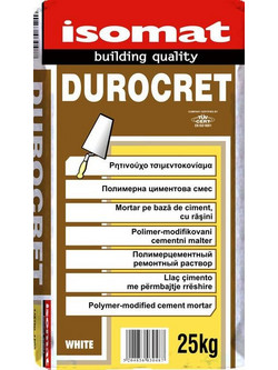 Isomat Durocret Ρητινούχο Επισκευαστικό Τσιμεντοκονίαμα, Γκρι 5 Kg