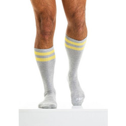 Modus Vivendi Soccer XS2012-1 Ανδρικές Κάλτσες Κοντές Γκρι