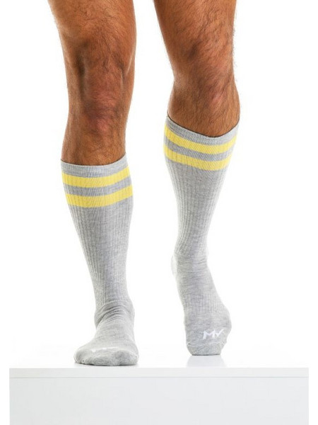 Modus Vivendi Soccer XS2012-1 Ανδρικές Κάλτσες Κοντές Γκρι