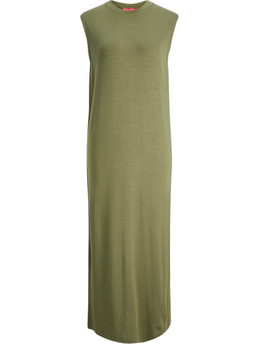 Jack & Jones Midi Καλοκαιρινό Καθημερινό Φόρεμα Χακί 12234674