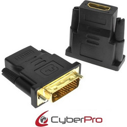 CYBERPRO CP-DH02 Αντάπτορας DVI-D (DL) Male - HDMI Female