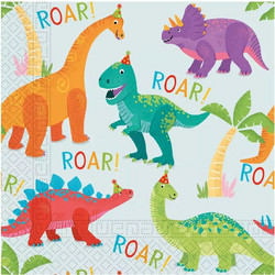 Procos - Χαρτοπετσέτες Dinosaur 20 Pieces, 33X33 cm 97976