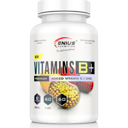 Genius Nutrition Vitamins B+ 60 Κάψουλες