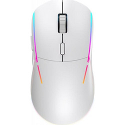 Yenkee YMS 3500 Ασύρματο Gaming Ποντίκι RGB 6400 DPI White