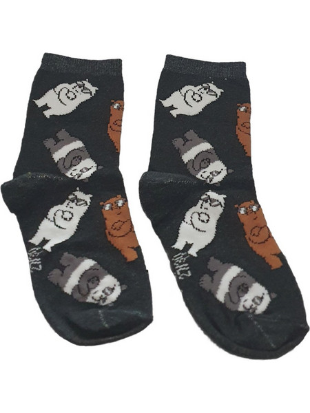 Παιδικές Κάλτσες Bare Bears Dark Grey Melange 7120276