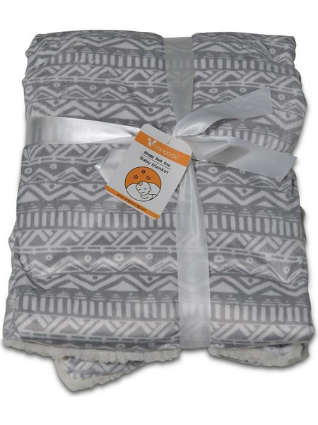 Cangaroo Κουβέρτα Αγκαλιάς Fleece 75x105 Γκρι