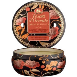 Tesori d'Oriente Αρωματικό Κερί σε Βάζο Καφέ 200gr