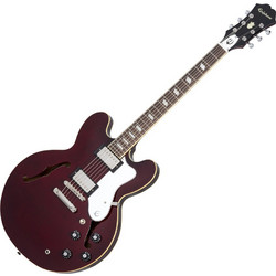 Epiphone Noel Gallagher Riviera Ηλεκτρική Κιθάρα Semi-Hollow με Μαγνήτες HH & Ταστιέρα Indian Laurel Dark Wine Red