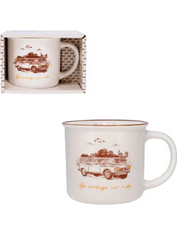KIUB ΚΟΥΠΑ ROAD TRIP 355ml ΛΕΥΚΗ ΣΕ ΚΟΥΤΙ (54MUG63Κ01)