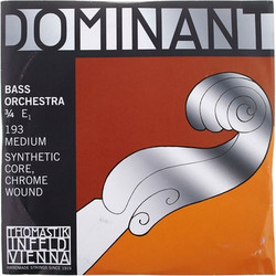 Thomastik-Infeld Dominant 193 Χορδή Κοντραμπάσου E Chrome Medium Tension 3/4