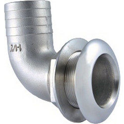 Υδρορροή Γωνιακή Inox Φ38