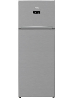 Beko RDNE505E30ZXBN Δίπορτο Ψυγείο 455lt Full No Frost Υ185xΠ70xΒ69cm Inox