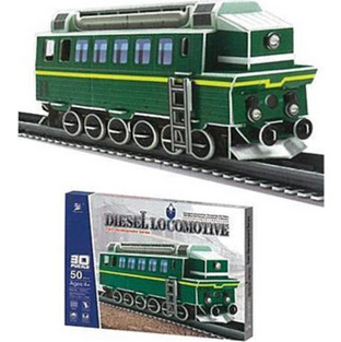 Παιδικό Puzzle Next Charmland 3D Diesel Locomotive 50 Κομμάτια