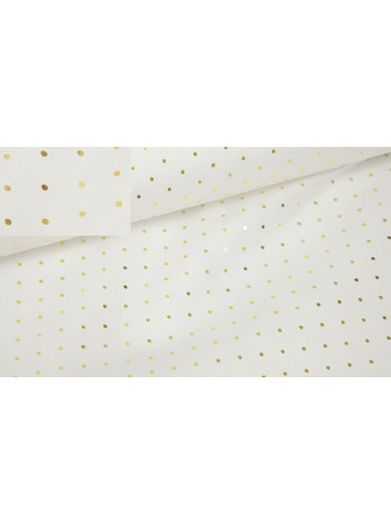 ΤΡΑΠΕΖΟΜΑΝΤΗΛΟ ΜΕ ΧΡΥΣΟ ΠΟΥΑ ΚΑΙ ΡΕΛΙ 145cm x 3m 0527319 - ΑΣΠΡΟ