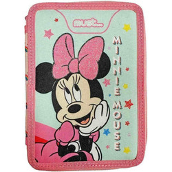 Must Disney Minnie Mοuse Κασετίνα Γεμάτη με 2 Θήκες Πολύχρωμη 563590
