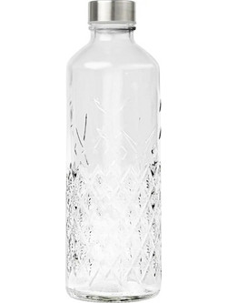 Μπουκάλι Γυάλινο Liberty με ασημί 1000ml