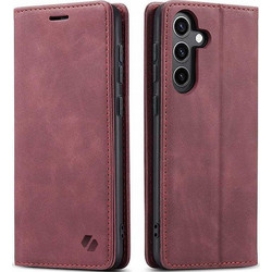 Θήκη Samsung Galaxy S25 Plus Spacecase Wallet Πορτοφόλι - Red (5905719114671)
