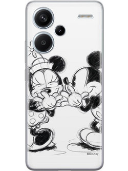 Disney Θήκη Xiaomi Redmi Note 13 Pro+ 5G Mickey and Minnie Full Print Secret White